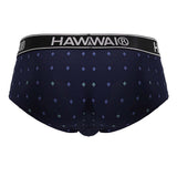 HAWAIR Men's Underwear 42580 Microfiber Briefs Color Dark Blue