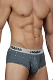 HAWAIR Men's Underwear 42580 Microfiber Briefs Color Gray