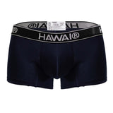 HAWAIR Men's Underwear 4986 Cotton blend Trunks Color Dark Blue-01