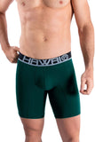 HAWAIR Men's Underwear 41903 Solid Athletic Boxer Briefs Color Green