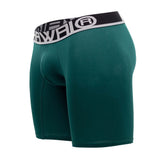 HAWAIR Men's Underwear 41903 Solid Athletic Boxer Briefs Color Green