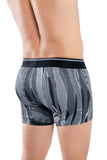 HAWAIR Men's Underwear 42121 Printed Athletic Trunks Color Black