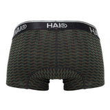HAWAIR Men's Underwear 42371 Printed Trunks Color Green