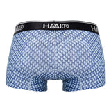 HAWAIR Men's Underwear 42420 Printed Trunks Color Blue