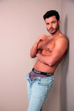 HAWAIR Men's Underwear 42420 Printed Trunks Color Cocoa
