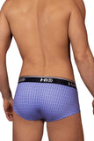HAWAIR Men's Underwear 42431 Printed Briefs Color Blue