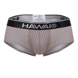 HAWAIR Men's Underwear 42431 Printed Briefs Color Cocoa