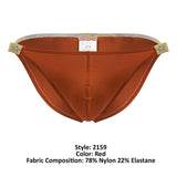 JOR Men's Underwear 2159 Ares Bikini Color Red