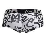 JOR Men's Underwear 2185 Love Trunks Color Printed