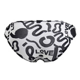 JOR Men's Underwear 2186 Love Bikini Color Printed