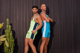 JOR 2216 Fighter Bodysuit Color Green