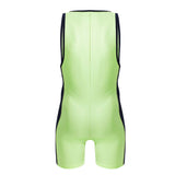 JOR Men's active and swimwear 2216 Fighter Bodysuit Color Green