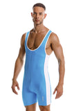JOR Men's active and swimwear 2216 Fighter Bodysuit Color Turquoise