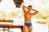 JOR Men's Underwear 2246 Cosmo Trunks Color Blue