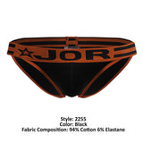 JOR Men's Underwear 2255 Rush Bikini Color Black