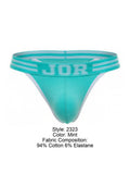 JOR 2323 College Thongs Color Mint