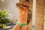 JOR Men's Underwear 2327 Soho Briefs Color Green