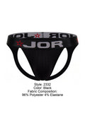 JOR 2332 Cronos Jockstrap Color Black