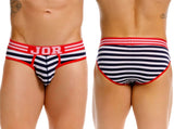 JOR Men's Underwear 2335 Santorini Briefs Color Stripes