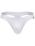 JOR 2451 Men's Underwear Invisible Sleek Thongs Color White