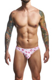 JUSTIN+SIMON Men's Underwear XSJ01 Classic Bikini Color Coquette