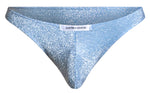JUSTIN+SIMON XSJ01 Classic Bikini Color Lurex Blue