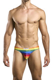 JUSTIN+SIMON Men's Underwear XSJ01 Classic Bikini Color Pride Flag