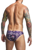 JUSTIN+SIMON Men's Underwear XSJ01 Classic Bikini Color Pride