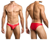 JUSTIN+SIMON Men's Underwear XSJ01 Classic Bikini Color Red
