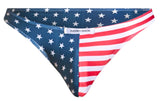 JUSTIN+SIMON Men's Underwear XSJ01 Classic Bikini Color USA Flag