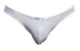 JUSTIN+SIMON Men's Underwear XSJ01 Classic Bikini Color White Mesh