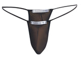 JUSTIN+SIMON Men's Underwear XSJ02 Classic G-String Bulge Color Black