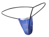 JUSTIN+SIMON Men's Underwear XSJ02 Classic G-String Color Party
