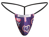 JUSTIN+SIMON Men's Underwear XSJ02 Classic G-String Color Pride