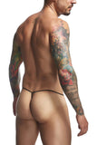 JUSTIN+SIMON Men's Underwear XSJ02 Classic G-String Color Psycodelic