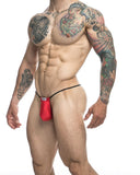 JUSTIN+SIMON Men's Underwear XSJ02 Classic G-String Bulge Color Red