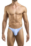 JUSTIN+SIMON Men's Underwear XSJ03 Classic Thongs Color Peach Blue