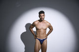 JUSTIN+SIMON XSJ03 Classic Thongs Color Peach Navy