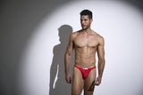 JUSTIN+SIMON XSJ03 Classic Thongs Color Peach Red