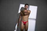 JUSTIN+SIMON XSJ03 Classic Thongs Color Peach Red