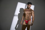JUSTIN+SIMON XSJ03 Classic Thongs Color Peach Red