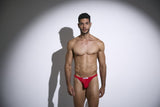 JUSTIN+SIMON XSJ03 Classic Thongs Color Peach Red