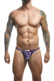 JUSTIN+SIMON Men's Underwear XSJ03 Classic Thongs Color Pride