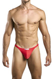 JUSTIN+SIMON Men's Underwear XSJ03 Classic Thongs Color Red