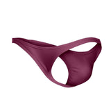 JUSTIN+SIMON Men's Underwear XSJ03 Classic Thongs Color Wine