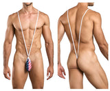 JUSTIN+SIMON Men's Underwear XSJ04 Sling Color USA Flag