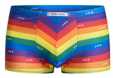 JUSTIN+SIMON Men's Underwear XSJ08 Classic Boxer Color Pride Flag