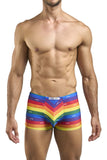 JUSTIN+SIMON Men's Underwear XSJ08 Classic Boxer Color Pride Flag