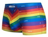 JUSTIN+SIMON Men's Underwear XSJ08 Classic Boxer Color Pride Flag