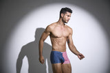 JUSTIN+SIMON Men's Underwear XSJ08 Classic Boxer Color USA Flag